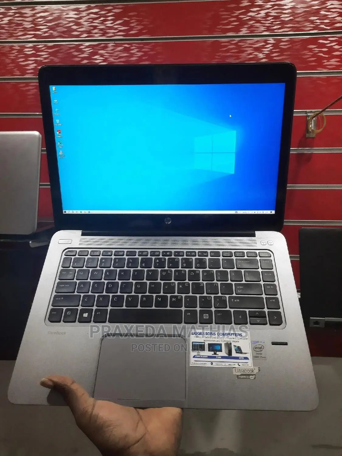 Laptop HP EliteBook Folio 1040 G2 8GB Intel Core I5 SSD 256GB