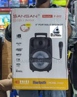SANSAN Rechargable Speaker With Mic
