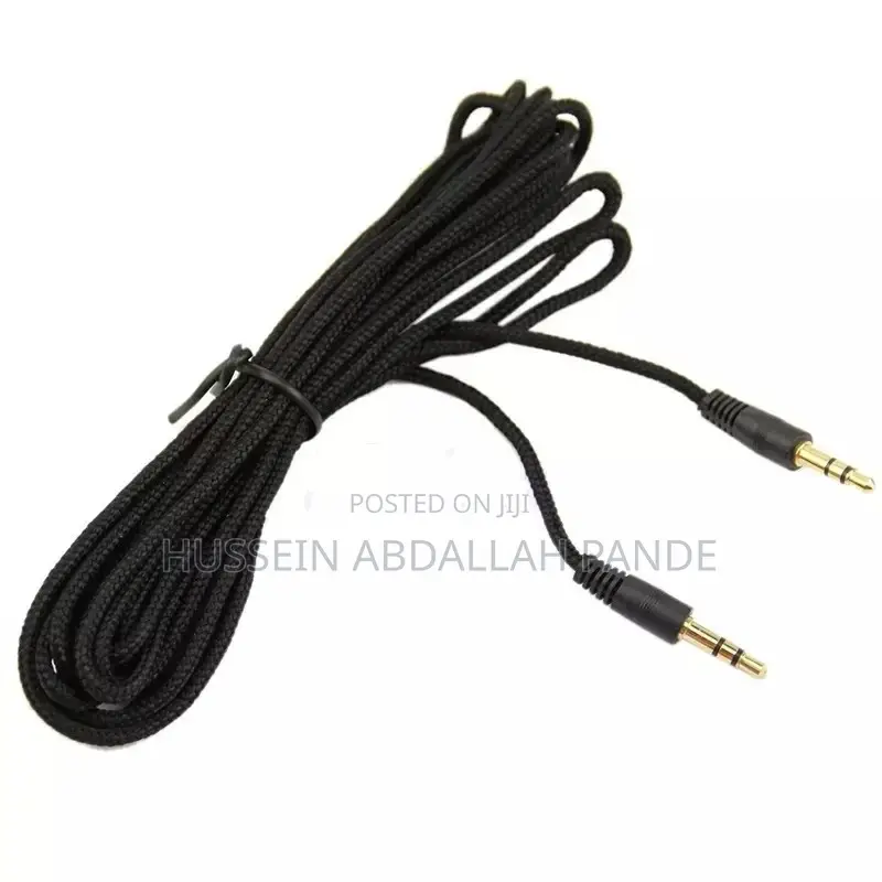 Aux Cable Male to Male Audio Cable Cord for Phone Earphone