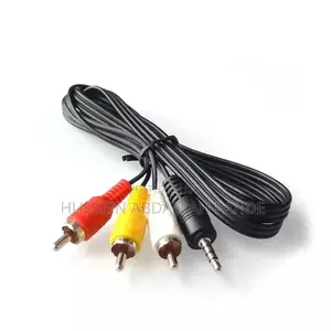 3.5 to Rca Male Audio Video Av Cable Wire Cord