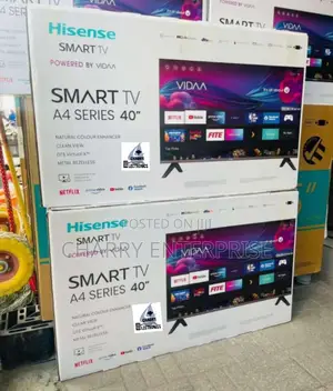 Hisense SMART Tv Powered by VIDAA Frameless 40 Inch