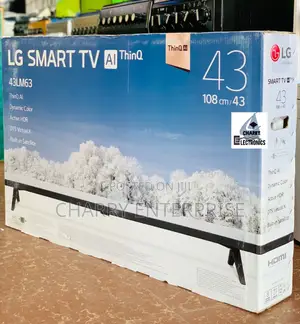 🪵LG Smart Tv43 Inch Model :- 43 LM63 Thinq. Al