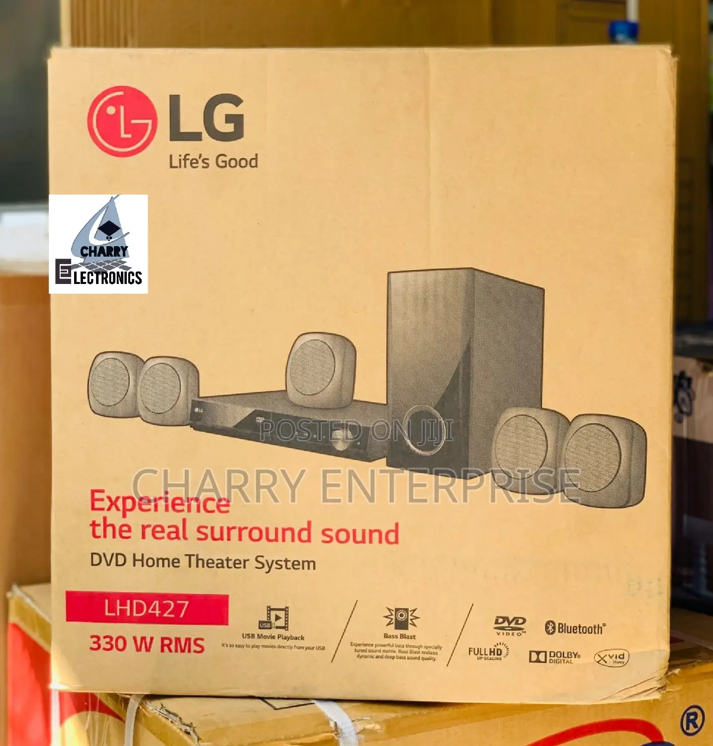 LG Dvd Home Theater System 330W Lhd427