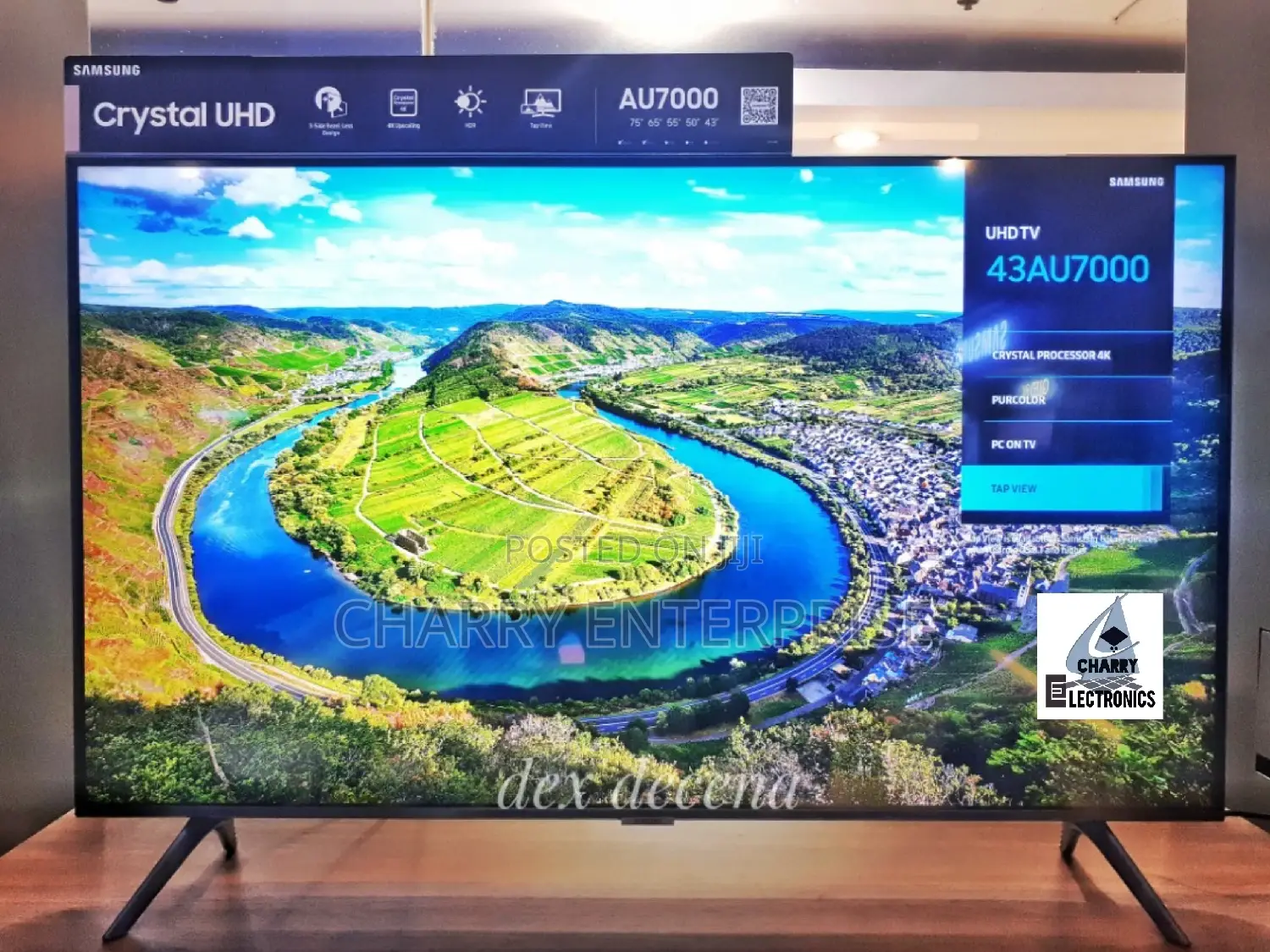 🪵SAMSUNG Smart UHD Tv 43 Inch Au