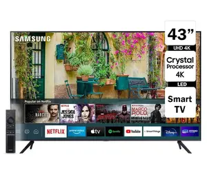 SAMSUNG Tv 43 Inch UHD 4K AU8000 Crystal