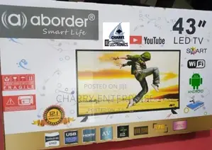 ABORDER Smart Android TV 43 Inches