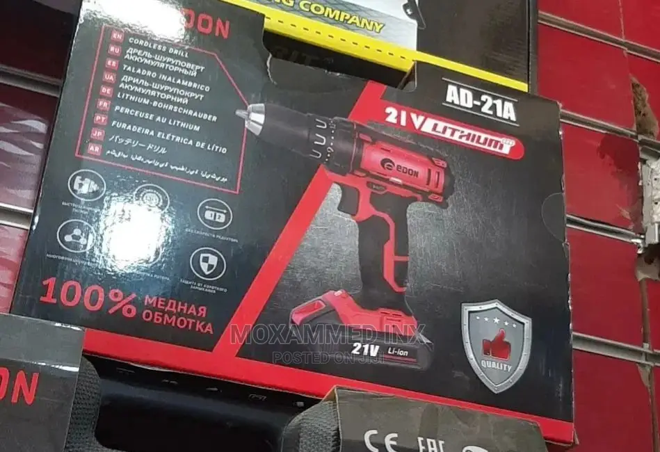 Edon Rechargable Drill 21v