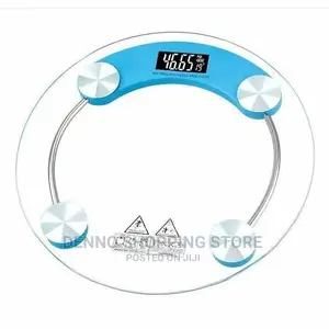 Round Glass Personal Scale Up To 180kgs