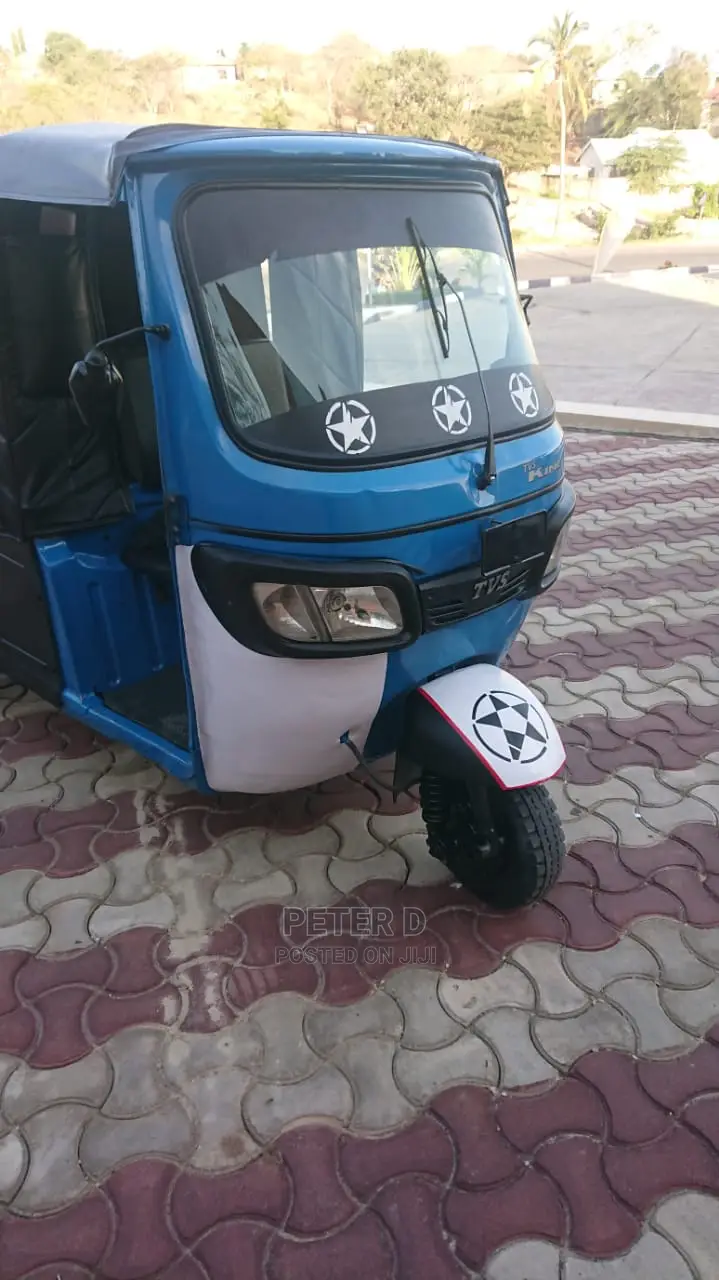 TVS King Deluxe Plus iTouch Start 2021 Blue