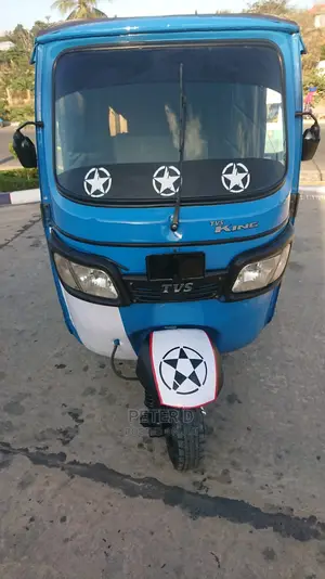 TVS King Deluxe Plus iTouch Start 2021 Blue