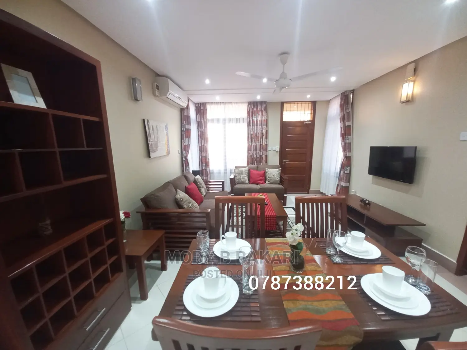 Furnished 2bdrm Apartment in Kinondoni for Rent