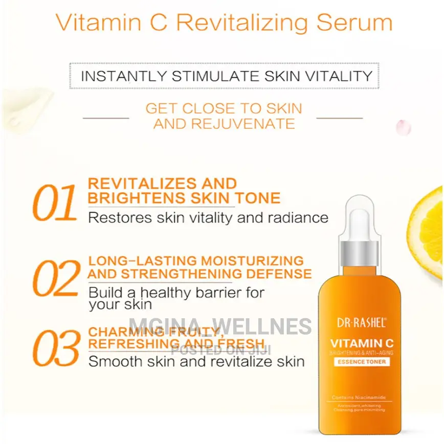 Dr Rashel Vitamin C Brightening and Anti Aging Skin Care