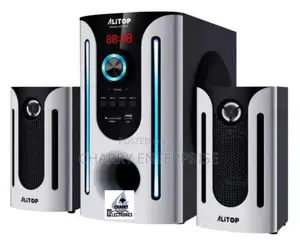 🪵Alitop Subwoofer FM Radio
Bluetooth USB Aux