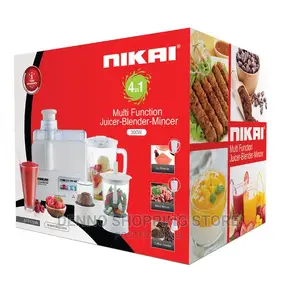 Nikai Juicer Blender 4 in 1 300W NFP1724N