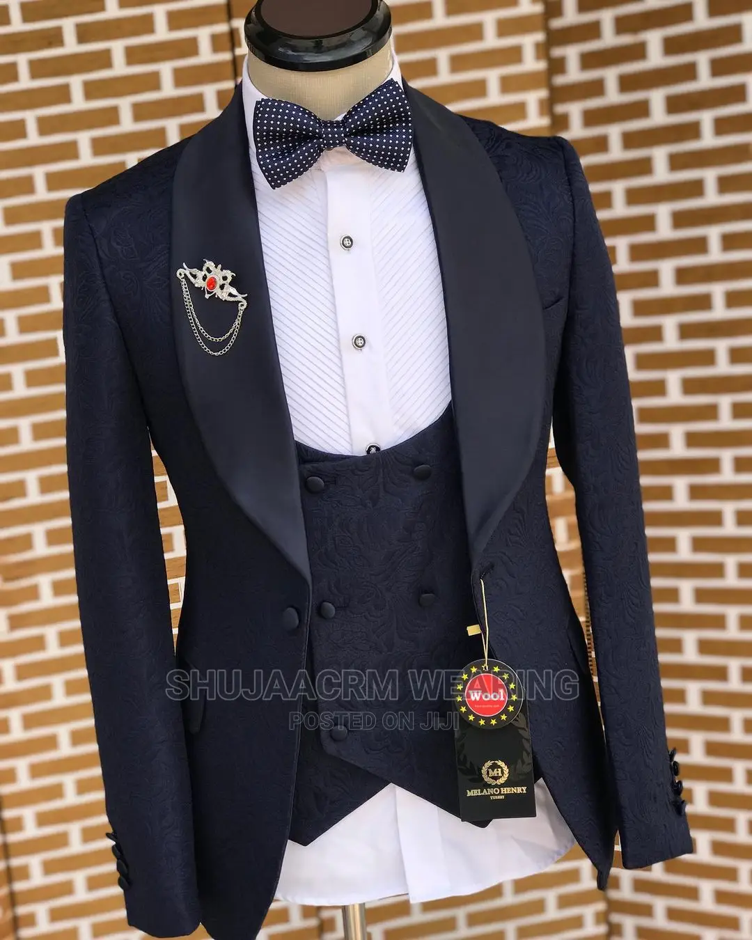 Dark Blue Taxedo Mens Suits
