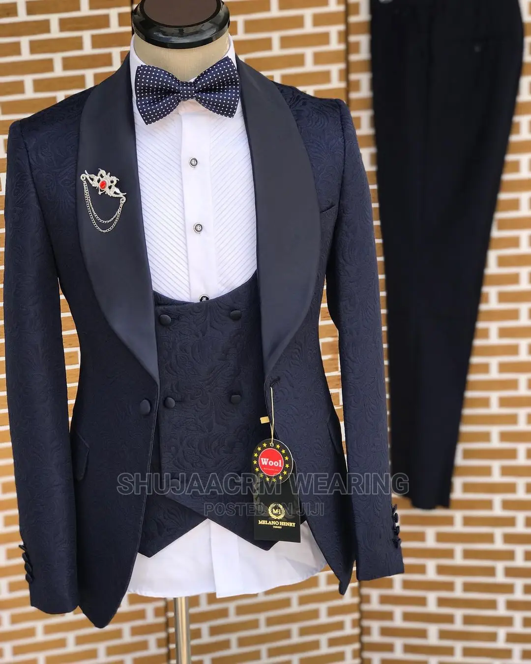 Dark Blue Taxedo Mens Suits