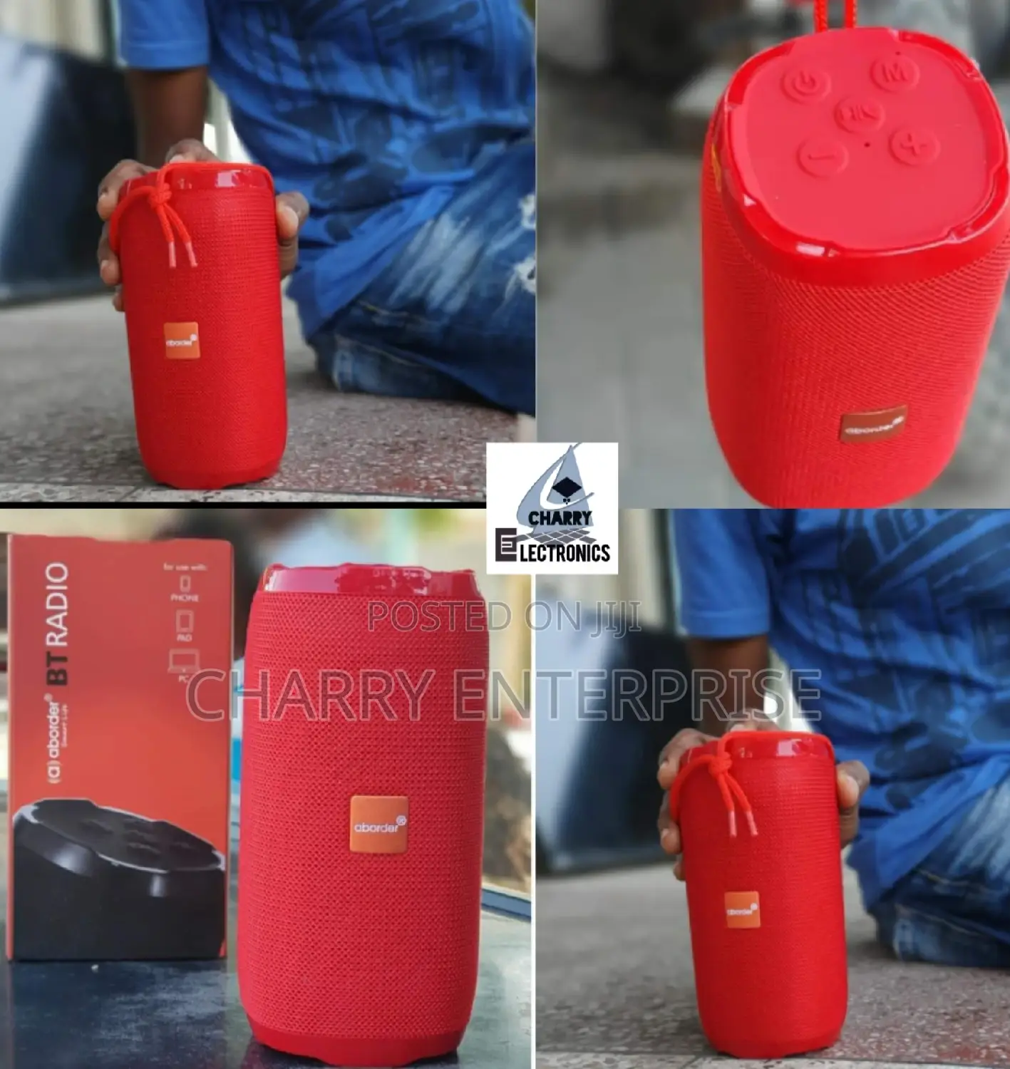 Aborder Portable Rechargable Speaker
