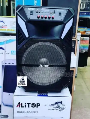  Alitop Speaker Rechargable 
Powerful Speaker With 
Mic