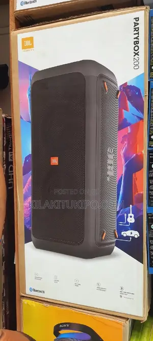 Jbl Partybox200 Powerfull Bass Boost 120W