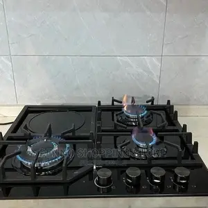 Table Top Cooker 4 Plates 3gas +1electric