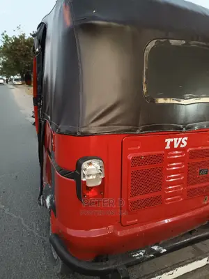 TVS King Deluxe Plus iTouch Start 2021 Red