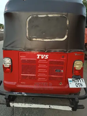 TVS King Deluxe Plus iTouch Start 2021 Red