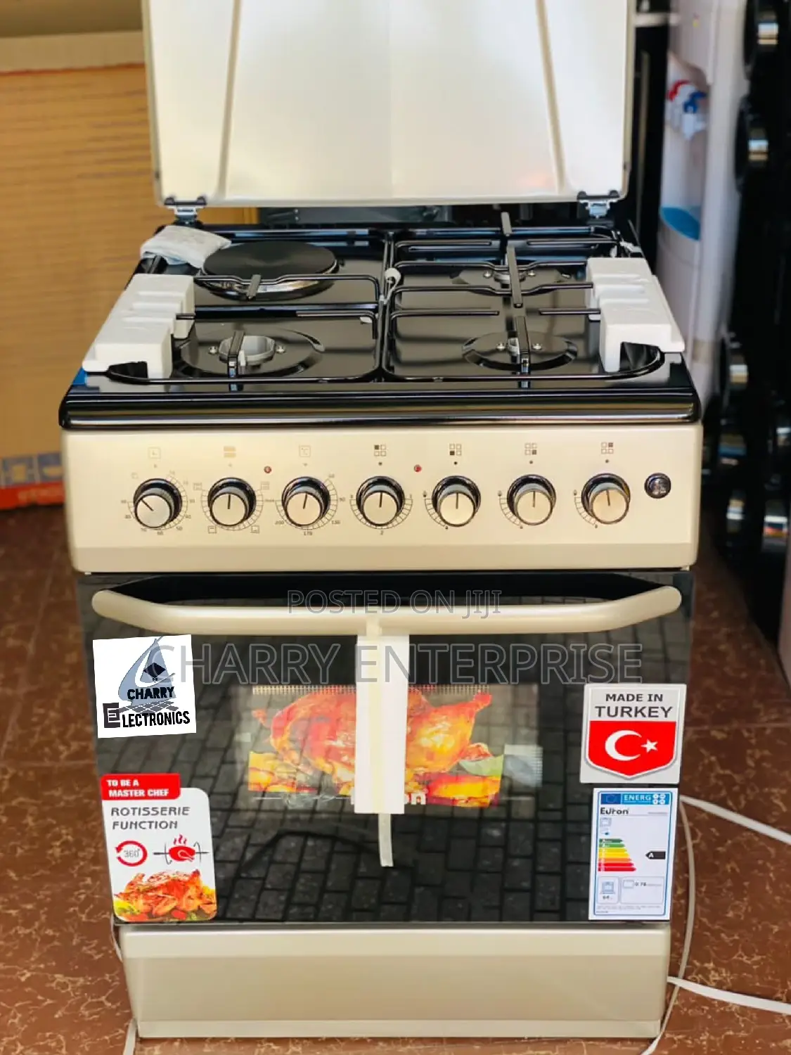EURON Cooker From TURKEY 3 by 1 Rotisserie Function