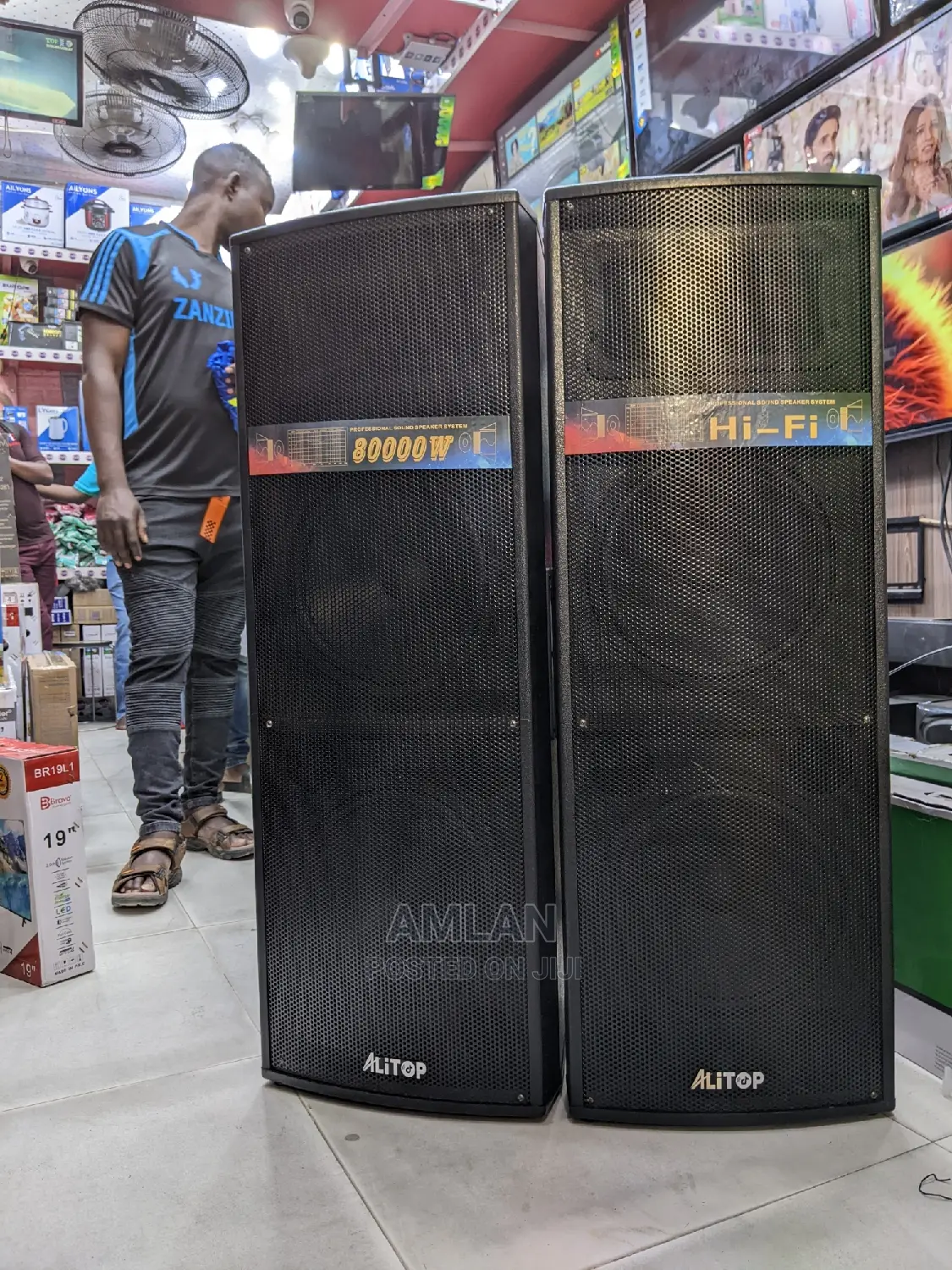 Alitop Speakers 80000W