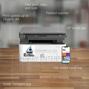 HP Laser MFP 135W Affordable WIRELESS Multifunction Printer