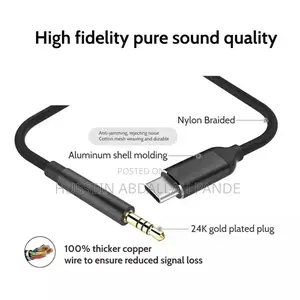 Aux to Type C Original USB Cable