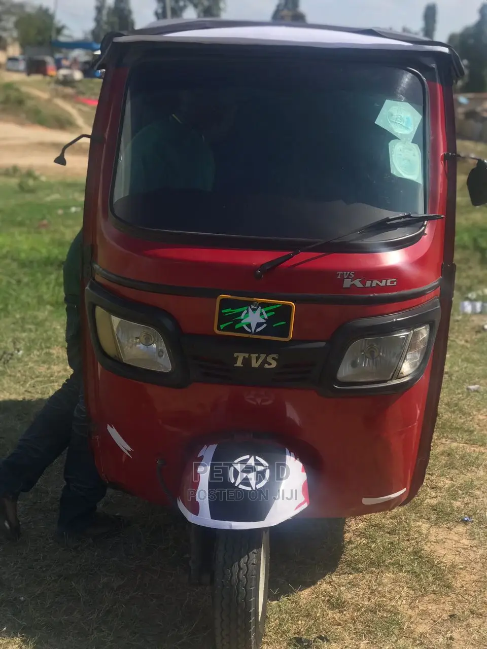 TVS King Deluxe Plus iTouch Start 2021 Silver