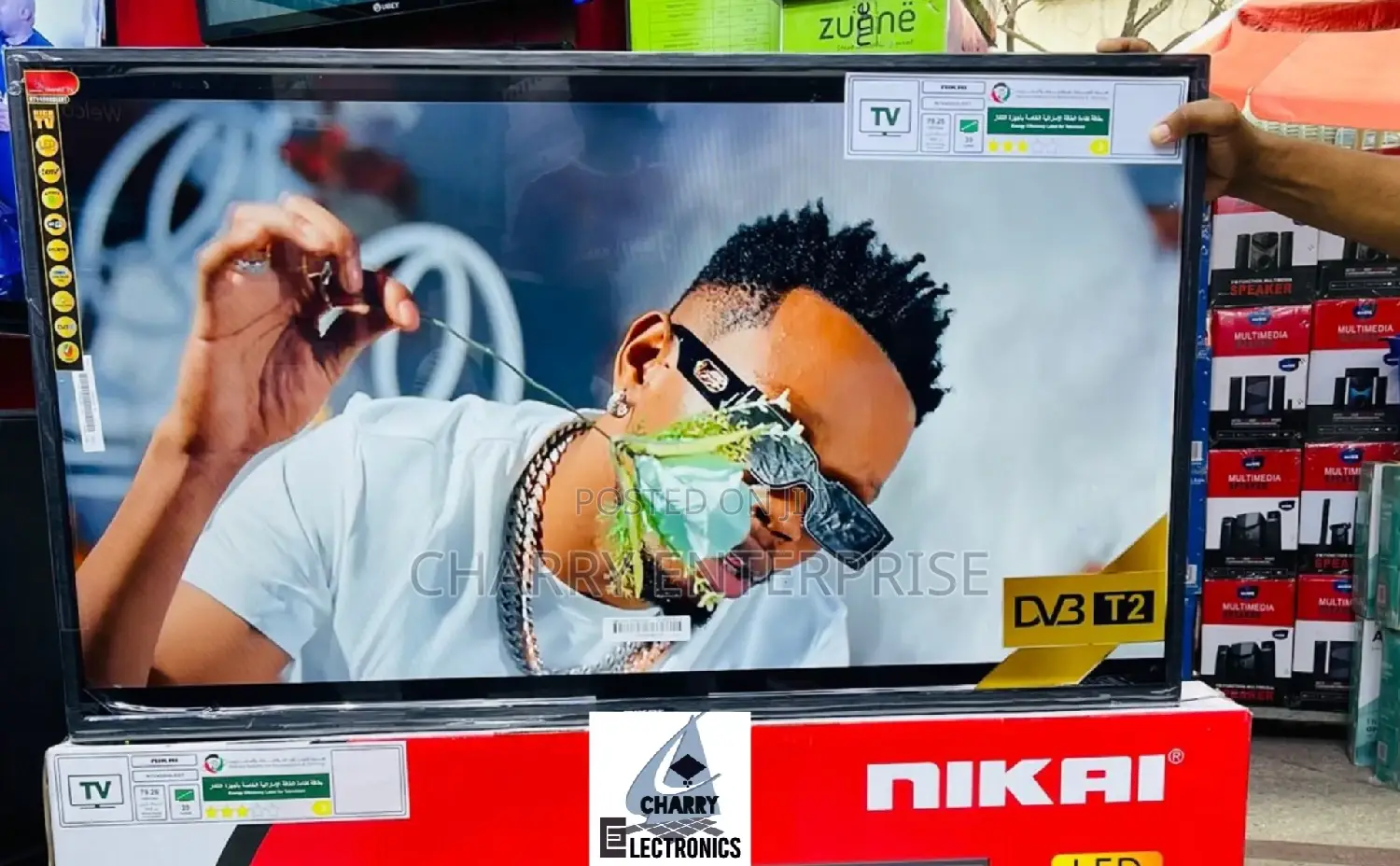 NIKAI Smart Tv With Wi-Fi T2 40 Inch NTV4000SLEDT