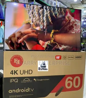 EL.MAHAR UHD Android Tv With MAGIC REMOTE 60 Inch