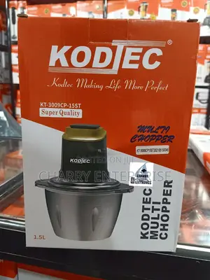 KODTEC Multi Chopper Mincer Kt-3009cp-15, 1.5 L,200w