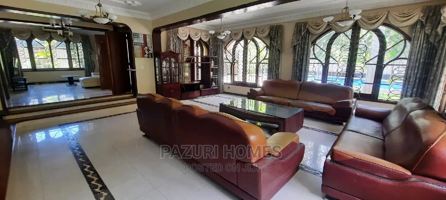 Furnished 5bdrm Bungalow in Oysterbay France, Upanga West for Rent