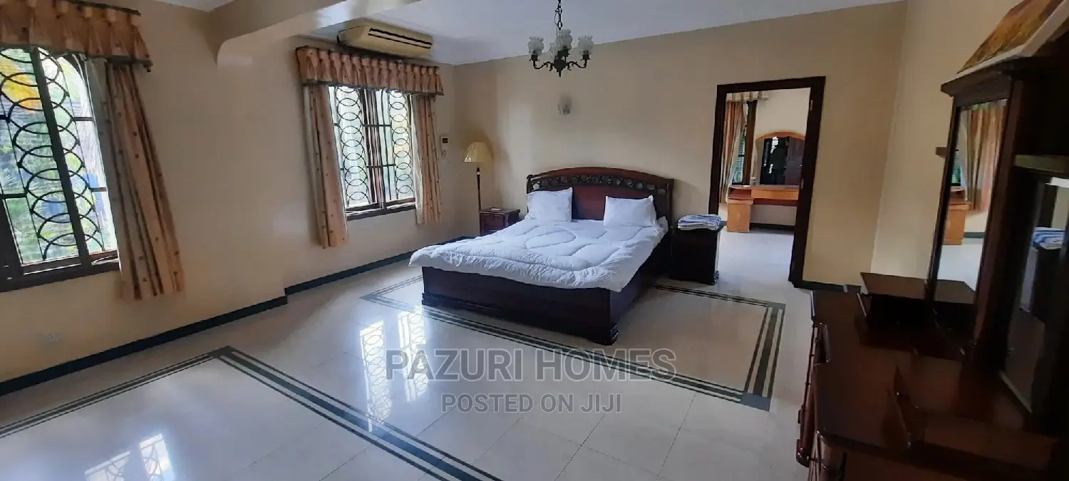 Furnished 5bdrm Bungalow in Oysterbay France, Upanga West for Rent