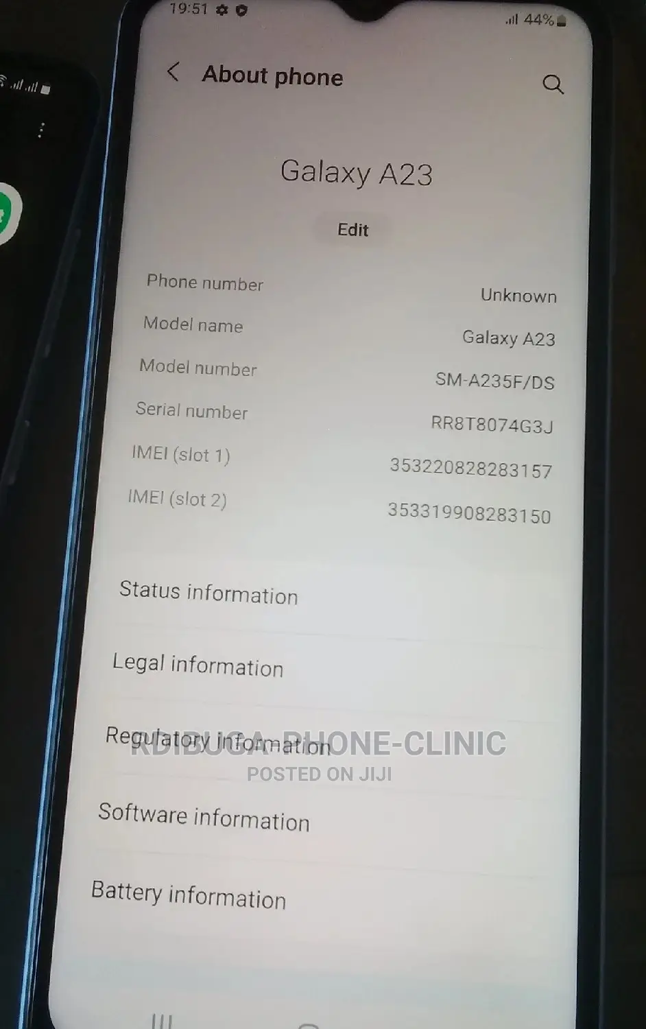 New Samsung Galaxy A23 128 GB Blue