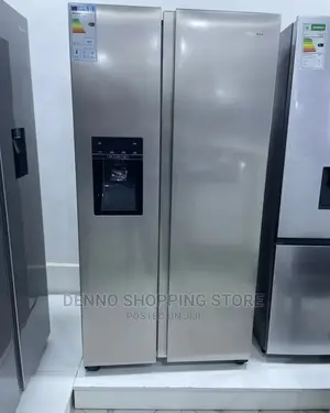 Hisense Side by Side 474 Refrigerator Silver