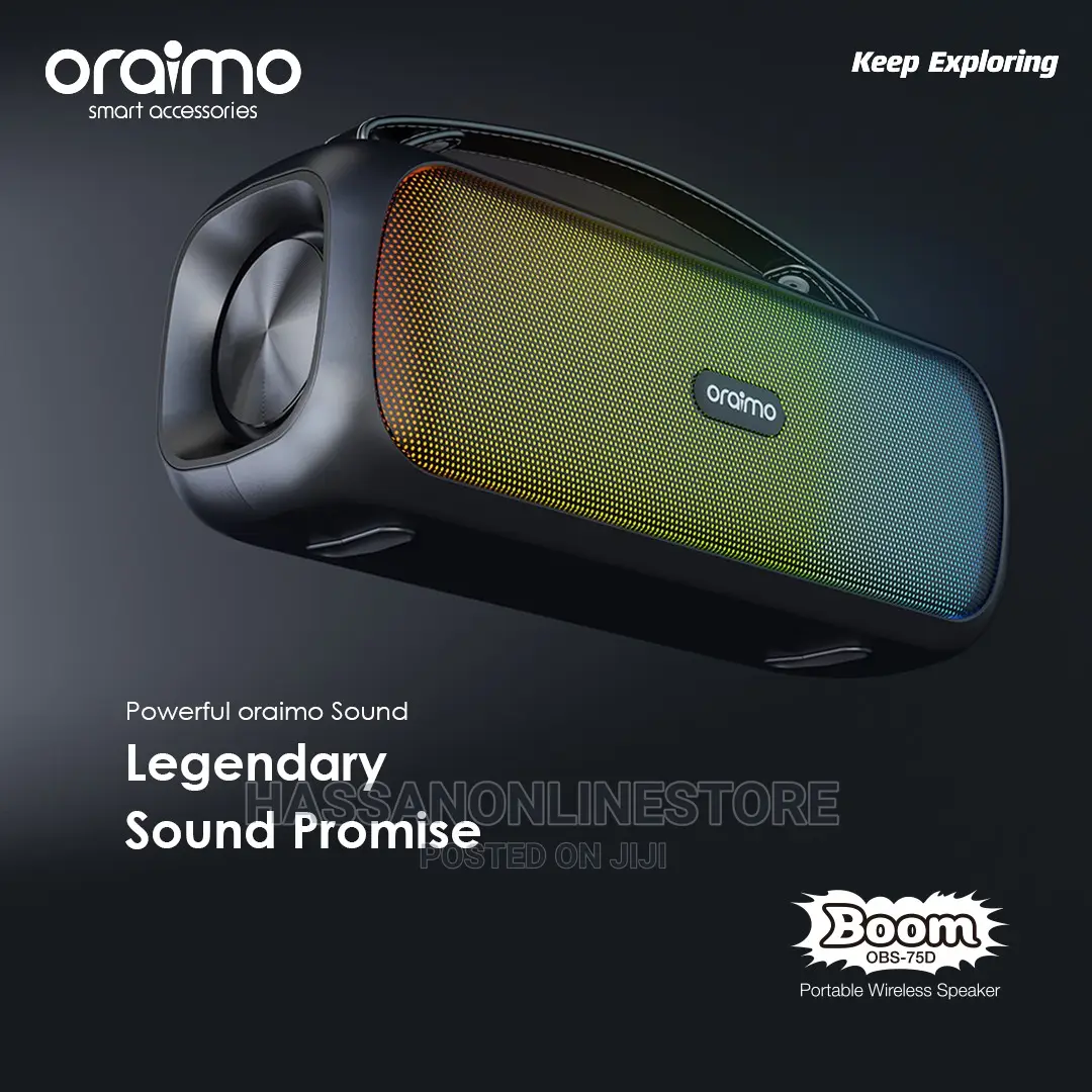 Oraimo Bass Go Boom Bluetooth Speaker