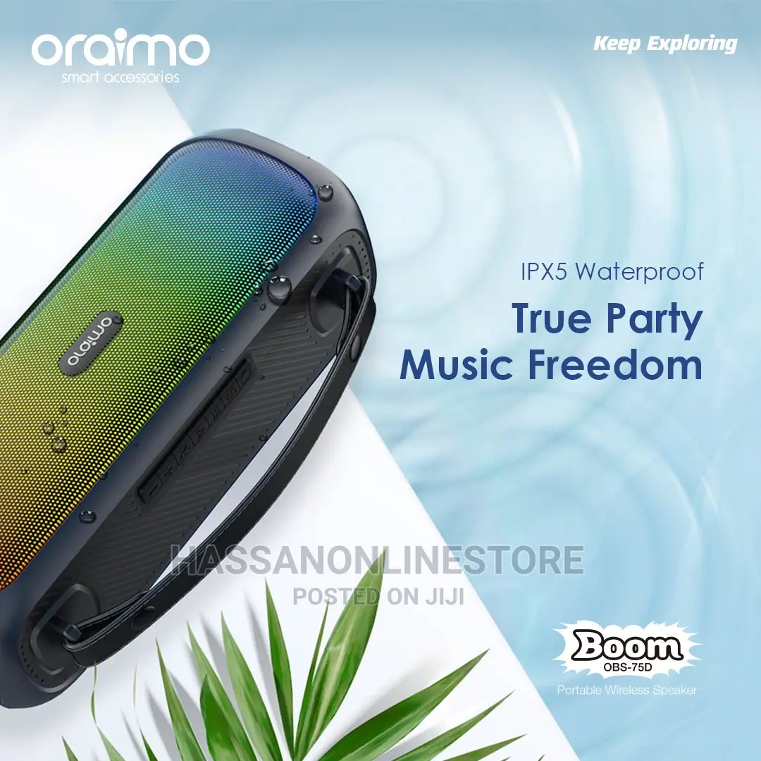 Oraimo Bass Go Boom Bluetooth Speaker