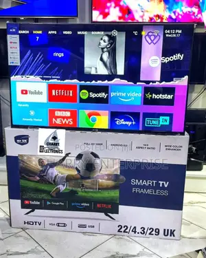 Mr UK Smart ANDROID Frameless Tvfull HD 1080p 
43 Inch