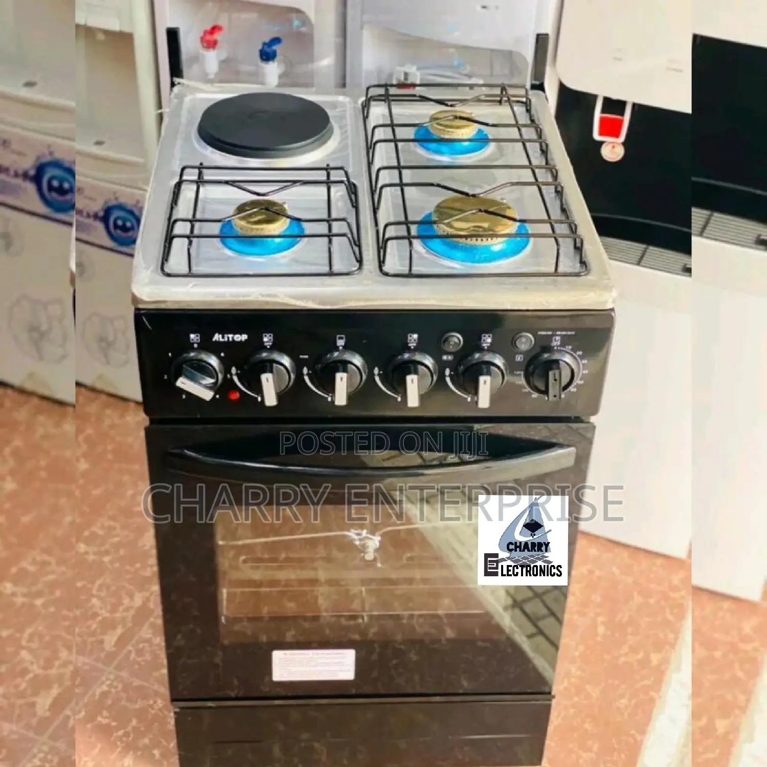 Alitop Cooker 50*50 Cm 3 Gas, 1 Elec