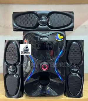  Aborder Subwoofer 3 Speakers Aux
FM Radio
Bluetooth