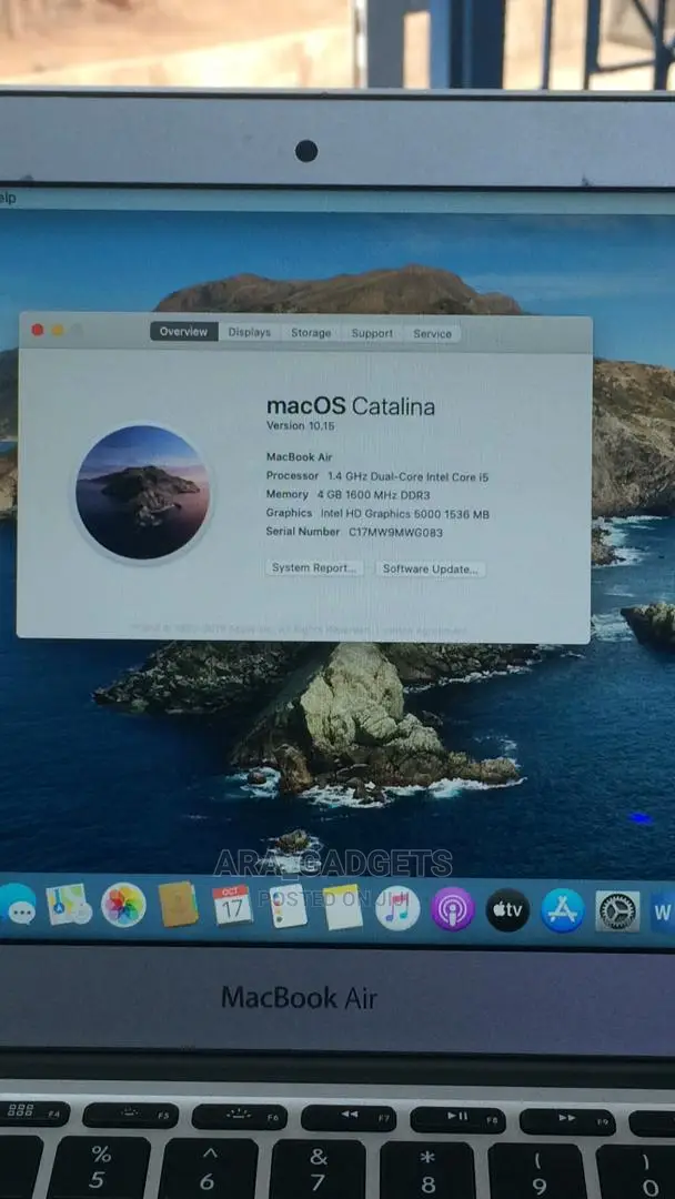 Laptop Apple MacBook 2014 4GB Intel Core I5 SSD 128GB