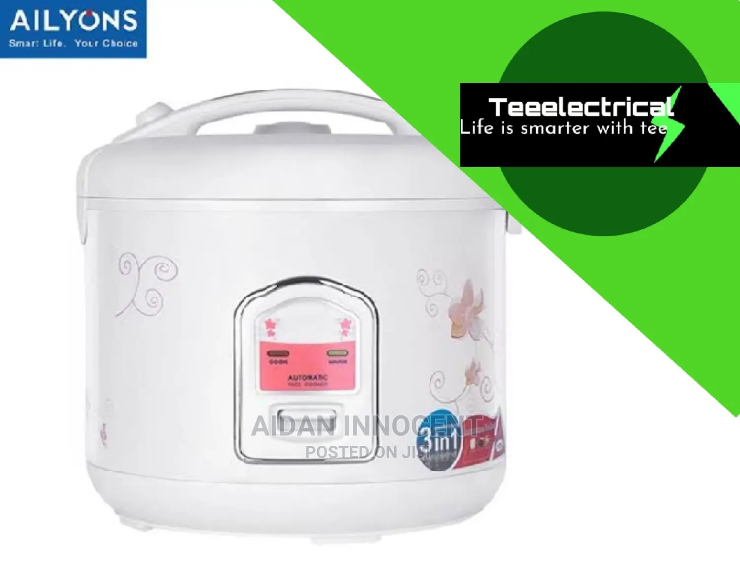 Ricecooker 1.8 Ltr