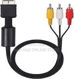 PS2 PS3 AV Cable, AV to RCA Cord for Playstation 2 3 /PS2/PS