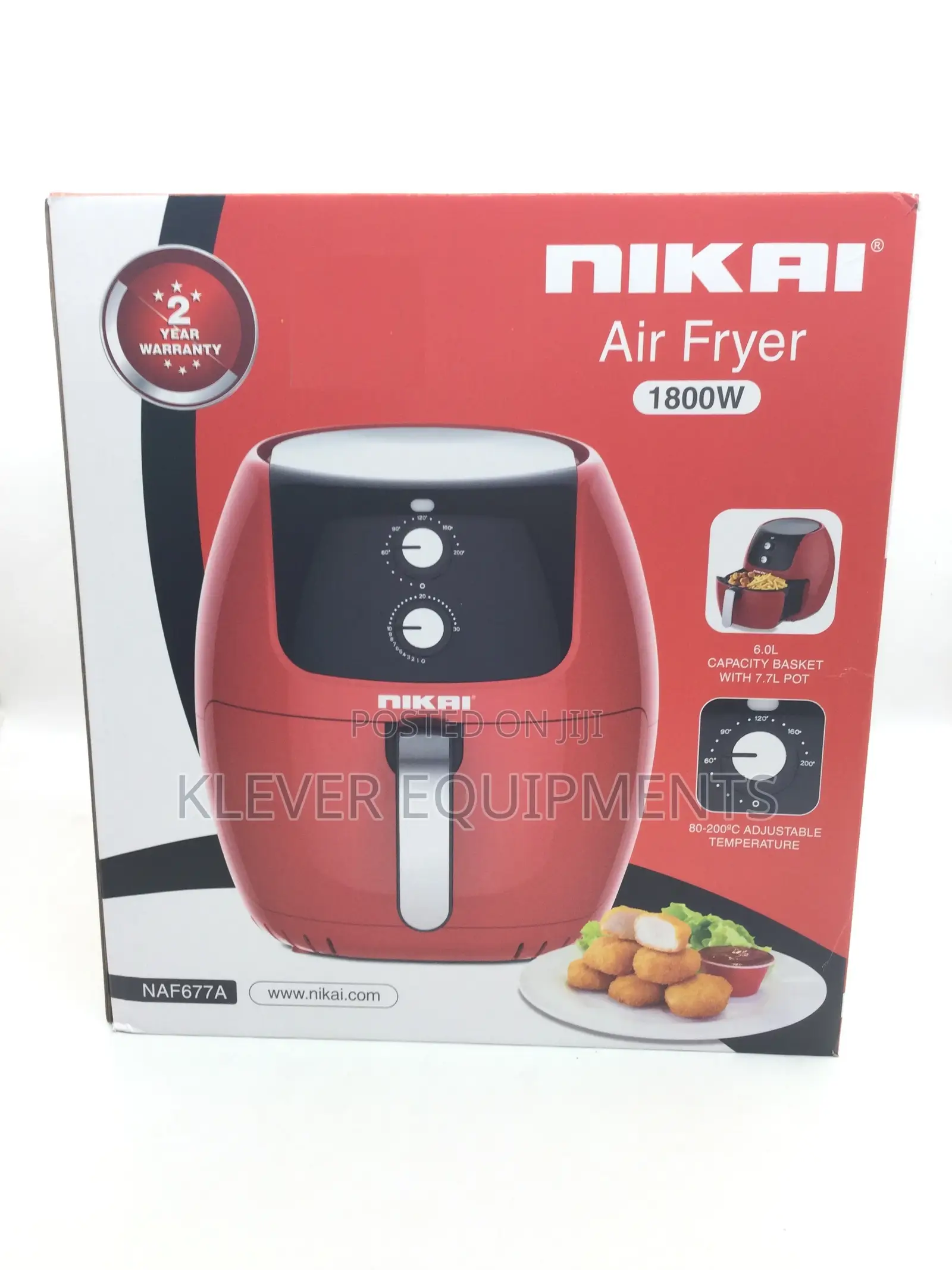 Nikai Big Air Fryer 7.7L