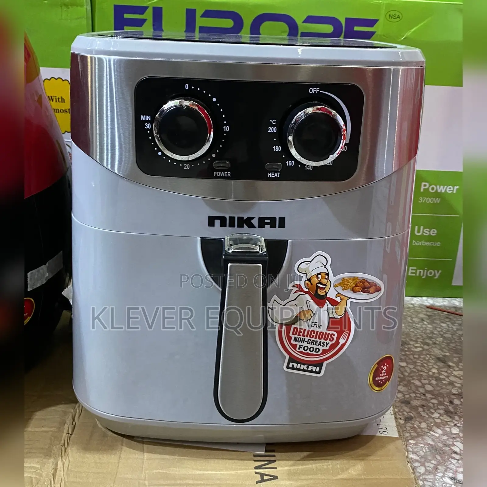 Nikai Larger Air Fryer 7L