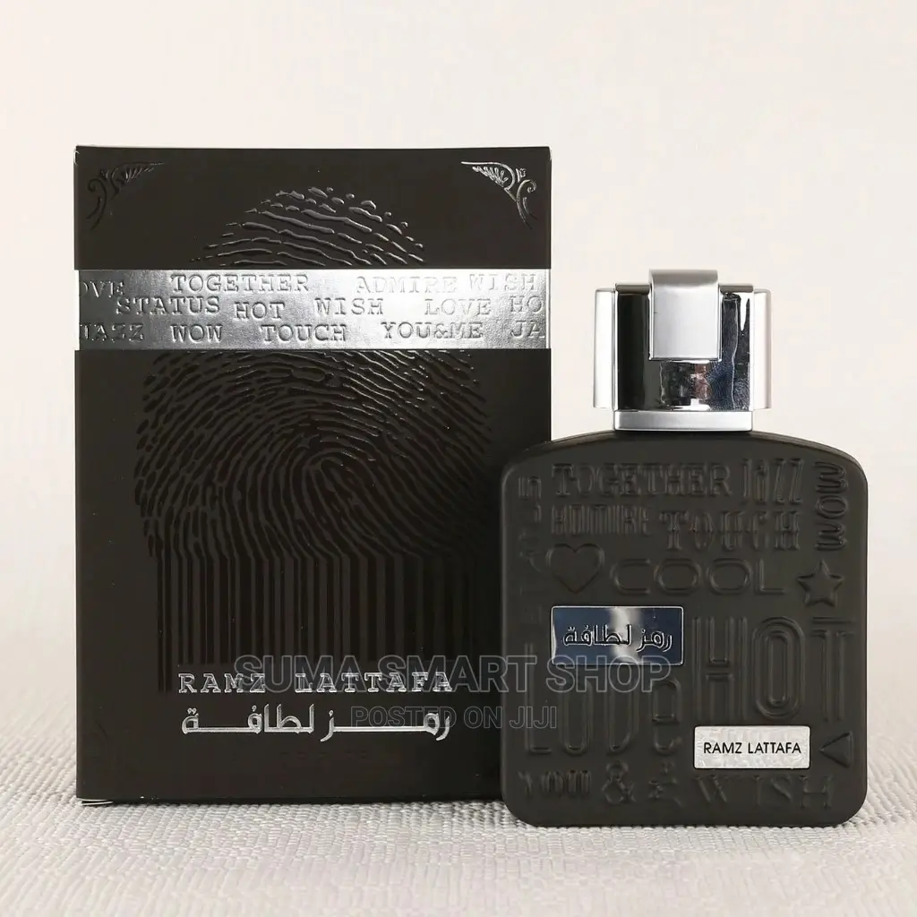 Ramz Lattafa Silver Perfume.