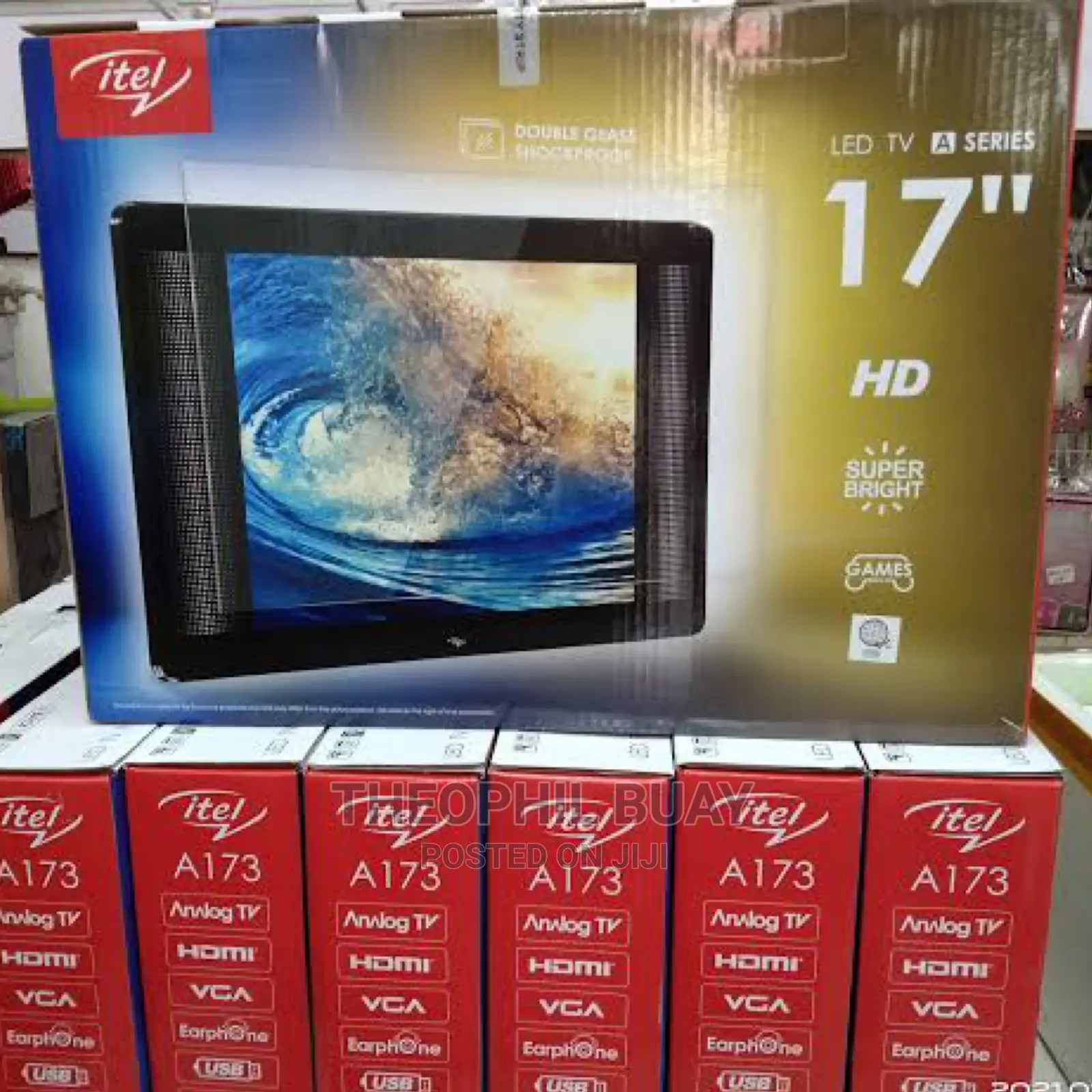 Itel Tv 17” Double Glass